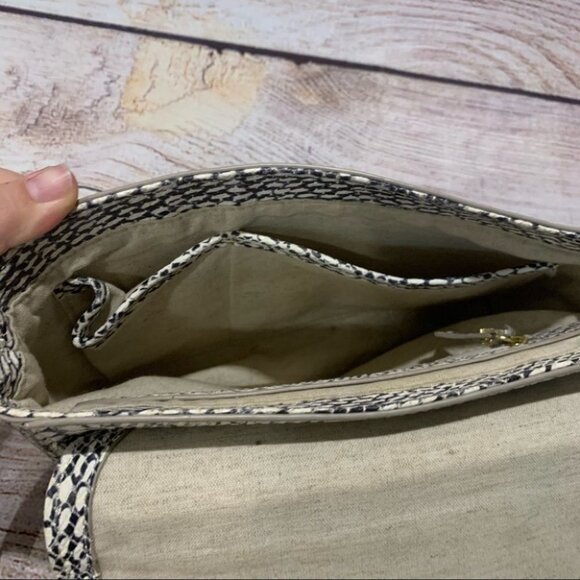 Rare India Hicks The Lady P Bag Snakeskin Purse - Picture 10 of 16